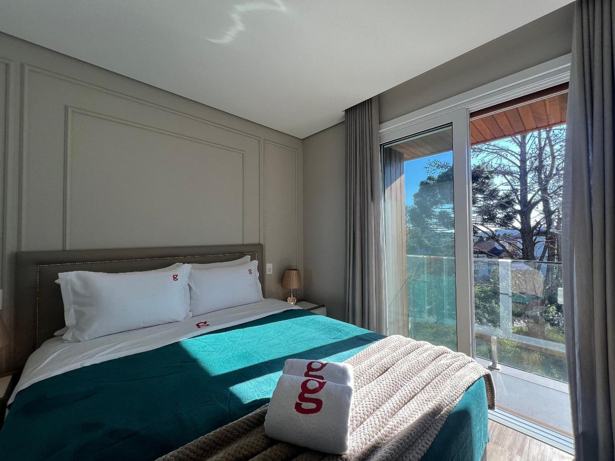 Appartamento Alpes 307 - Ape Novo Em Gramado C/ Garagem Esterno foto