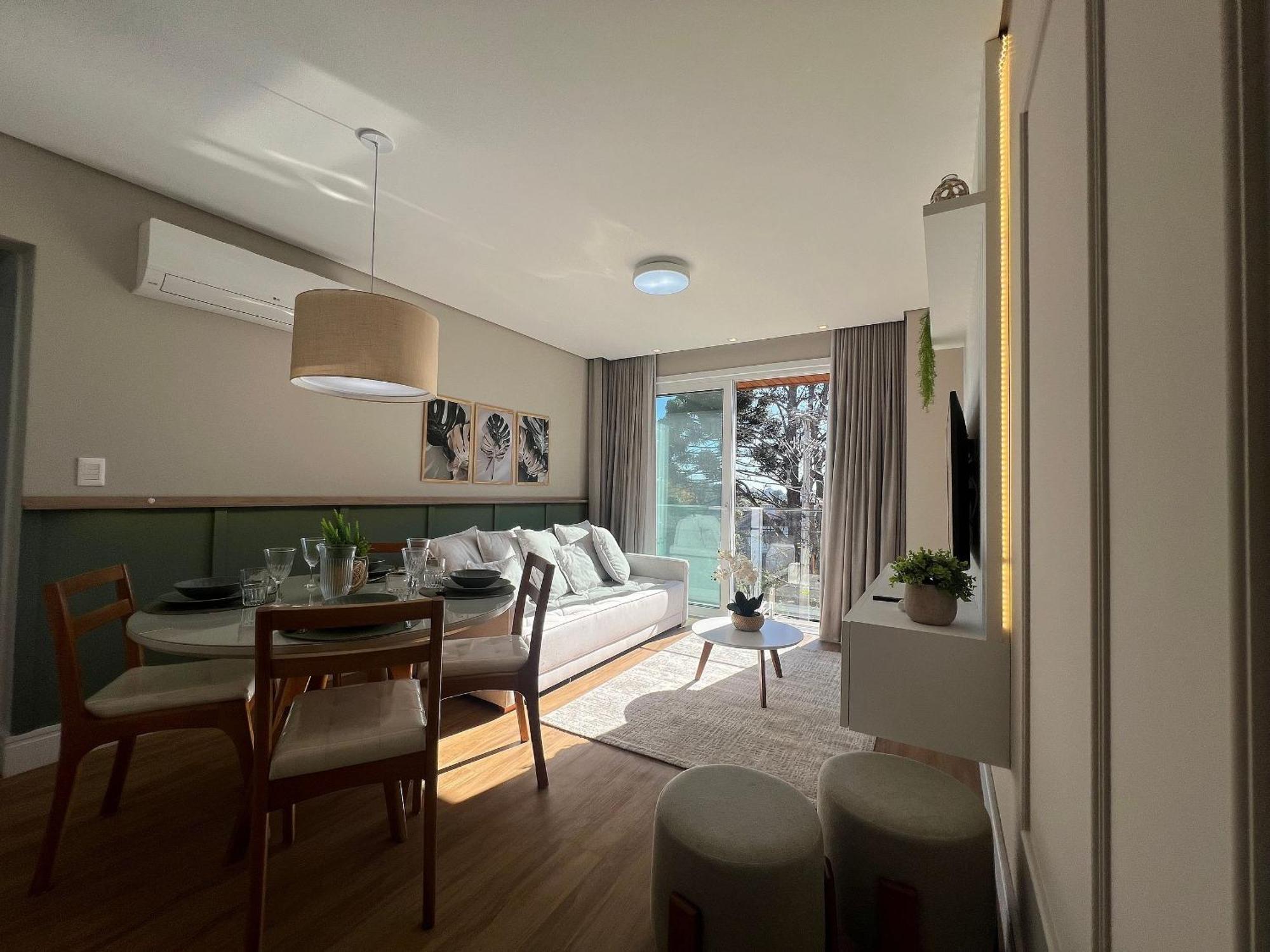 Appartamento Alpes 307 - Ape Novo Em Gramado C/ Garagem Esterno foto