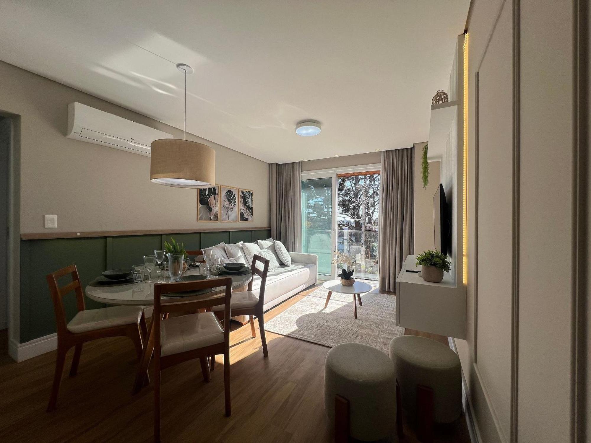Appartamento Alpes 307 - Ape Novo Em Gramado C/ Garagem Esterno foto