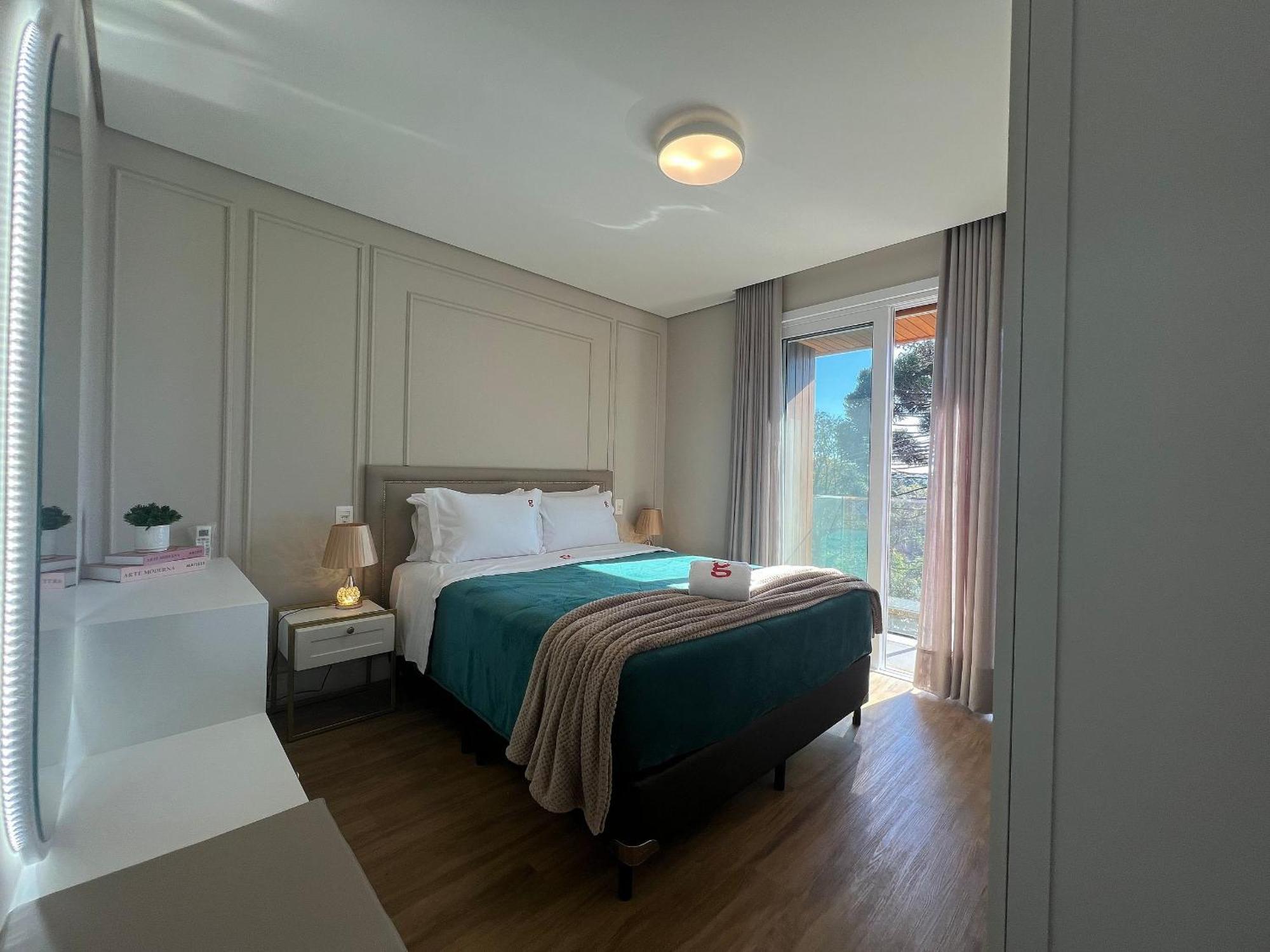 Appartamento Alpes 307 - Ape Novo Em Gramado C/ Garagem Esterno foto